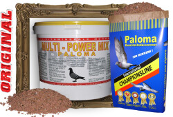 PALOMA  Multi Power Mix Grit 20kg Tauben Leistungsfördernde Mischung Zuchttauben Grit Energiereich