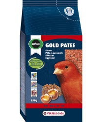 Versele-Laga Orlux Gold Patee Rotes Eifutter Kanarien 250g Optimales Eifutter Kanarien Canthaxanthin