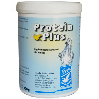 Backs Protein Plus 400g - Eiweißmischung, Muskel,...