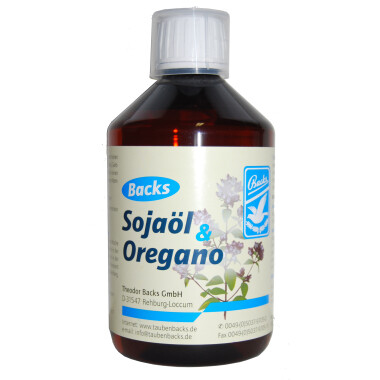 Backs Sojaöl & Oregano 500ml –...