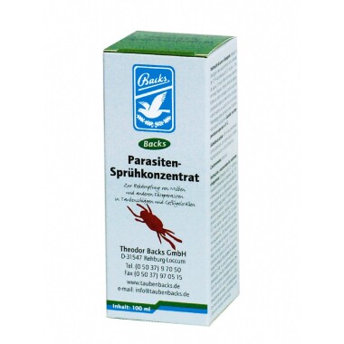 Backs Parasiten Sprühkonzentrat 100ml -...