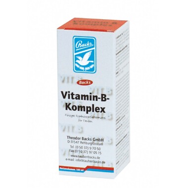 Backs Vitamin-B Komplex 100ml – Unterstützt...