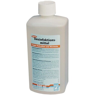 Backs Desinfektionsmittel 500ml – Effektives...