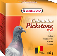 Versele-Laga Colombine Pickstein Rot "Züchterpaket 5+1" Mineralstoffreicher Taubenkuchen Vögel