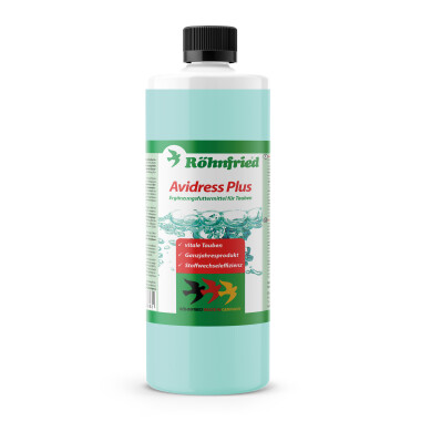 Röhnfried Avidress Plus 1000ml Säuren- Mineralstoffmischung Verbesserung des Trinkwassers Tauben