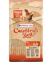 Versele-Laga Countrys Best GOLD 4 Gallico Legepellets 5kg Energie-Pellets Legehennen, Vitamine