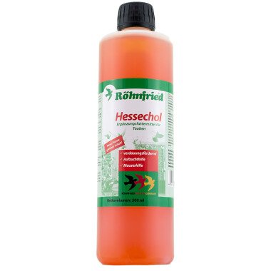 Röhnfried Hessechol 500ml Methionin- Sorbitol-Lösung Mauser Verdauung Tauben