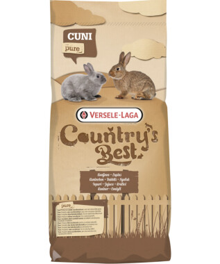 Versele-Laga Countrys Best Cuni Fit Pure 20kg Faserreiches Basisfutter Kaninchen, Nager