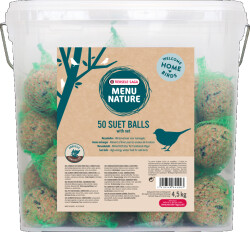 Versele-Laga Menu Nature Meisenknödel 50er Netz 4,5kg - Wintermischung aus Fett, Getreide & Saaten