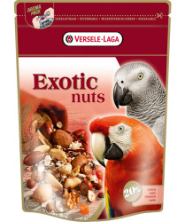 Versele-Laga Prestige Premium Papageien Exotic Nuts Mix 750g Leckerei 20% Nüssen, Papageien, Vögel