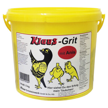 Klaus Grit Anis 5kg Staubarme Mischung aus...