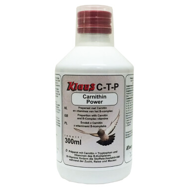 Klaus CTP Carnitin-Taurin-Power 300ml Leistungssteigerung...