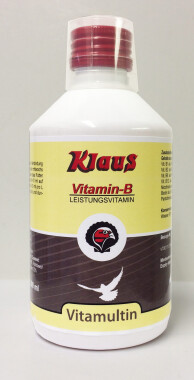 Klaus VITAMULTIN B-Komplex 300ml Flüssiges Vitamin-B-Komplex-Präparat, umfassende Unterstützung