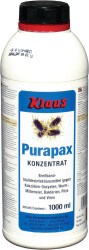 Klaus Purapax Konzentrat 250ml Breitband-Stalldesinfektionsmittel gegen Kokzidien, Wurmeier