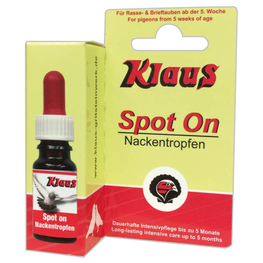 Klaus Spot On Nackentropfen 10ml Pflege- Schutzprodukt...