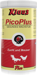 Klaus PICO PLUS 400g Futterergänzung Immunkraft, Wachstum, Legeleistung, Mauser, Eiablage