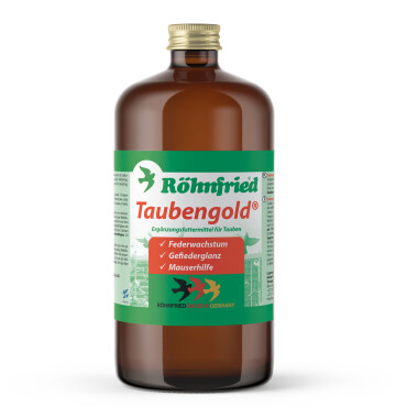 Röhnfried Taubengold 1000ml Mauser & Federkleid...