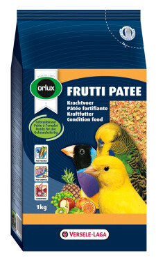 Versele-Laga Orlux Frutti Patee 1kg – Eifutter Obststückchen mit Honig, Zucht, zusätzliche