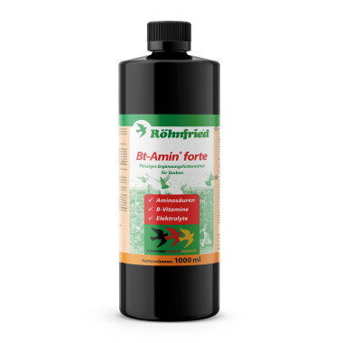 Röhnfried Bt-Amin forte 1000ml Hochdosierte Aminosäuren, Elektrolyte B-Vitamine optimale Leistung