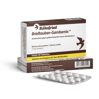 Röhnfried Brieftauben-Gambamix Tabletten Behandlung...