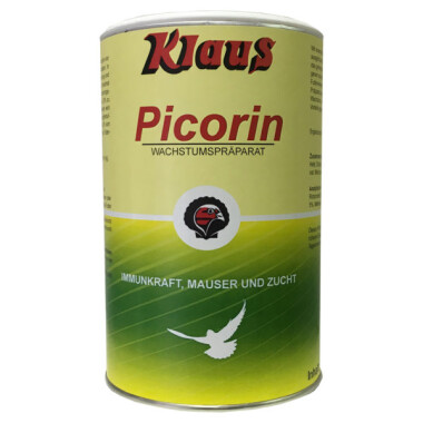 Klaus Picorin 600g Immunsystem-Stärkung Tauben, optimiert Futterverwertung & Wachstum, Vögel