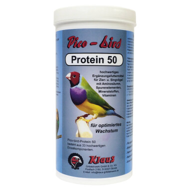 Klaus Pico Bird Protein 50 Pulver 400g Hochwertiges...