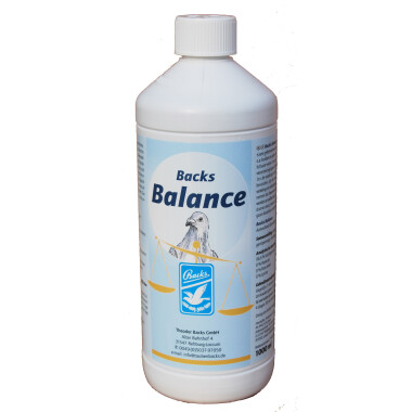 Backs Balance 1000ml Kräuterfermentiertes Flüssigprodukt, optimale Körperbalance, Vögel