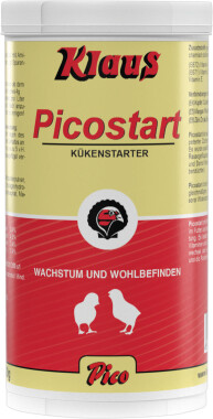 Klaus PICOSTART Küken-Starter 2kg Aminosäuren Vitamine, optimales Wachstum von Küken, Kleintieren