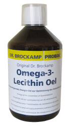 Dr. Brockamp | Probac Omega 3 Lecithin Öl 500ml Leistungssteigerndes Energie-Öl, Mauser, Tauben