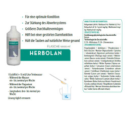 Versele-Laga Oropharma Herbolan 1000ml Kräutertrunk eine optimale Taubenkondition, Zuchttauben