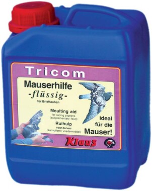 Klaus TRICOM Mauserhilfe flüssig Tauben 2,5l...