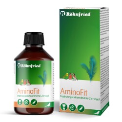 Röhnfried AminoFit 100ml Ergänzungsfuttermittel Mauser, Aufzuchtphase Unterstützung des Federkleides