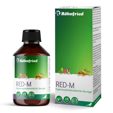 Röhnfried RED-M 100ml Flüssiges Ergänzungsfuttermittel Steigerung des Wohlbefindens Appetits