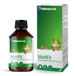 Röhnfried MultiVit 100ml Flüssiges Ergänzungsfuttermittel Unterstützung der natürlichen Abwehrkräfte