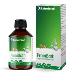 Röhnfried ProbiBath 100ml Flüssiger Badezusatz Gefieder- Hautgesundheit bei Vögeln