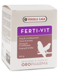 Versele-Laga Oropharma Ferti-Vit 200g Optimale Unterstützung der Fruchtbarkeit, Abwehrkräfte, Vögel