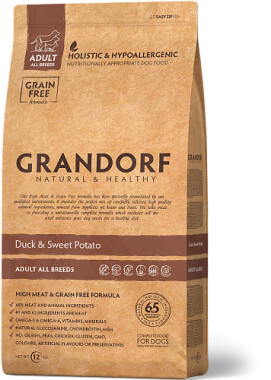 Grandorf Ente & Pute Adult 3kg Getreidefreies,...