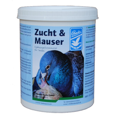 Backs Zucht & Mauser 500g Ergänzungsfuttermittel...