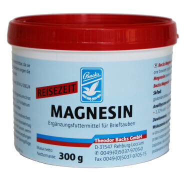 Backs Magnesin 300g - Elektrolyt Mineralstoffmischung...