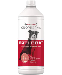 Versele-Laga Oropharma Opti Coat Lachsöl 250ml Reines Lachsöl glänzendes Fell gesunde Haut, Hund